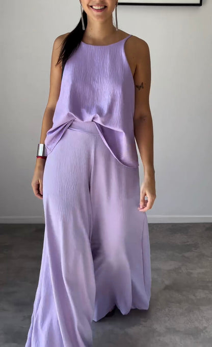 Conjunto de verano femenino elegante