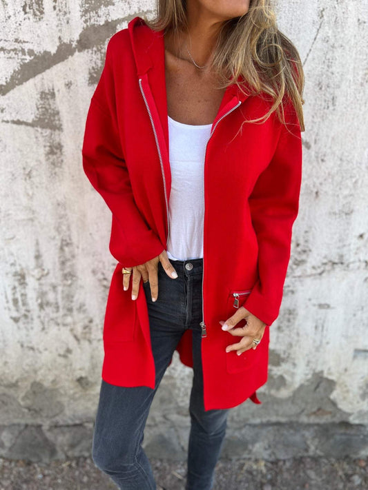 Chaquetón Cremallera Manga Larga Abriego - Vestiria