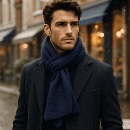 Bufanda de Punto Suave Unisex Cachemira
