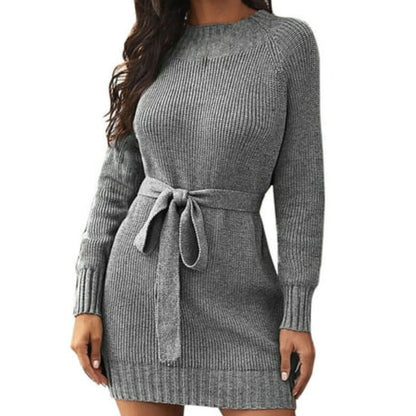 Vestido Mujer Falda Media Cintura Alta