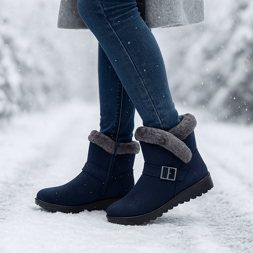 Botas Mujer Hebilla Elegantes Ervianne
