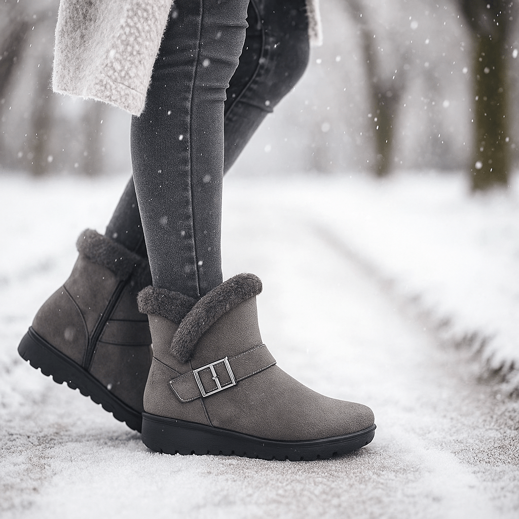 Botas Mujer Hebilla Elegantes Ervianne
