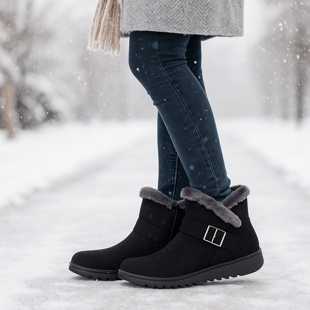 Botas Mujer Hebilla Elegantes Ervianne - Vestiria