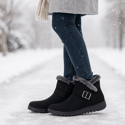 Botas Mujer Hebilla Elegantes Ervianne - Vestiria