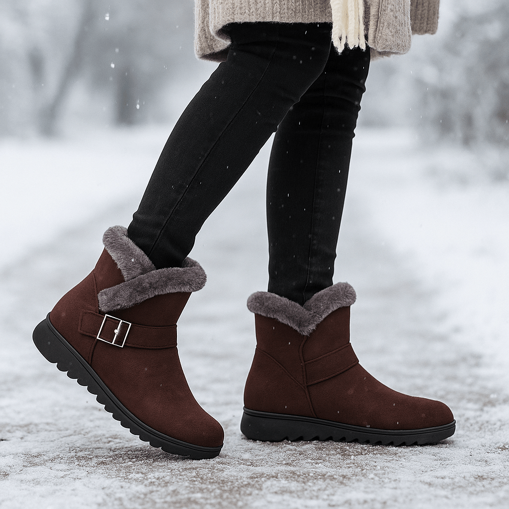 Botas Mujer Hebilla Elegantes Ervianne