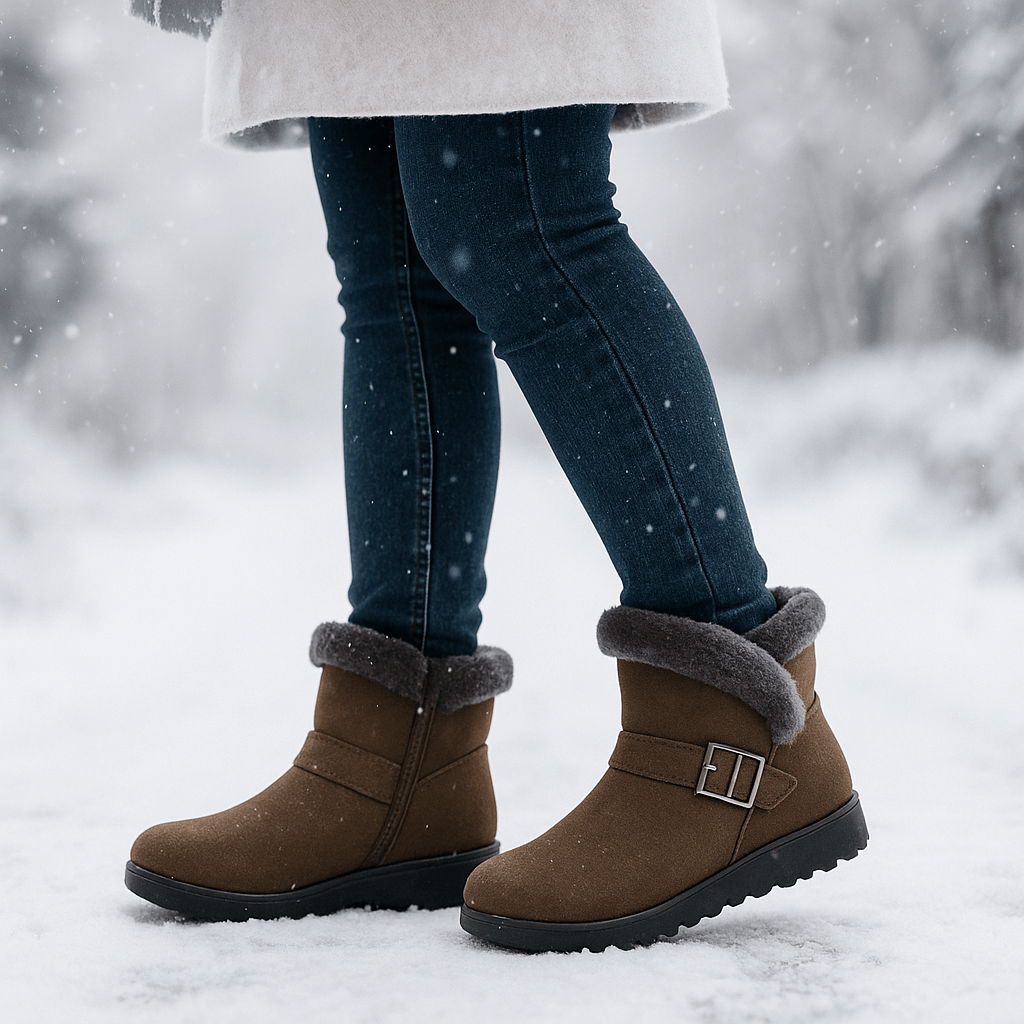 Botas Mujer Hebilla Elegantes Ervianne