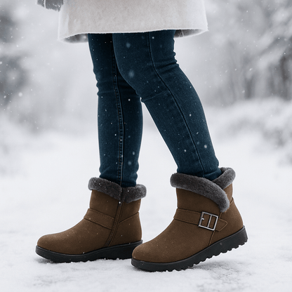 Botas Mujer Hebilla Elegantes Ervianne