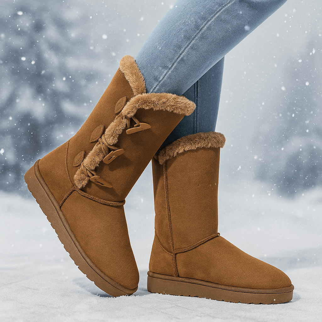 Botas Altas Forradas Cálidas Maurelle - Vestiria