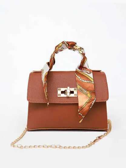 Bolso Bandolera Chic con Detalles Florales