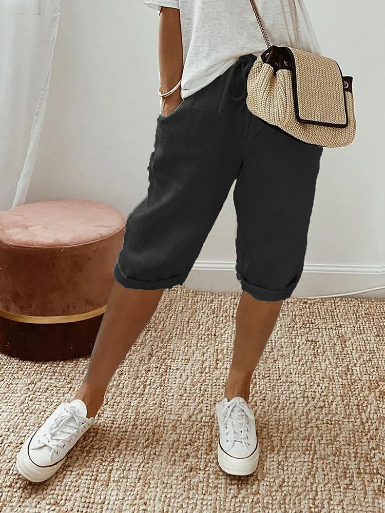 Pantalón de verano ligero y cómodo con bolsillos - Vestiria