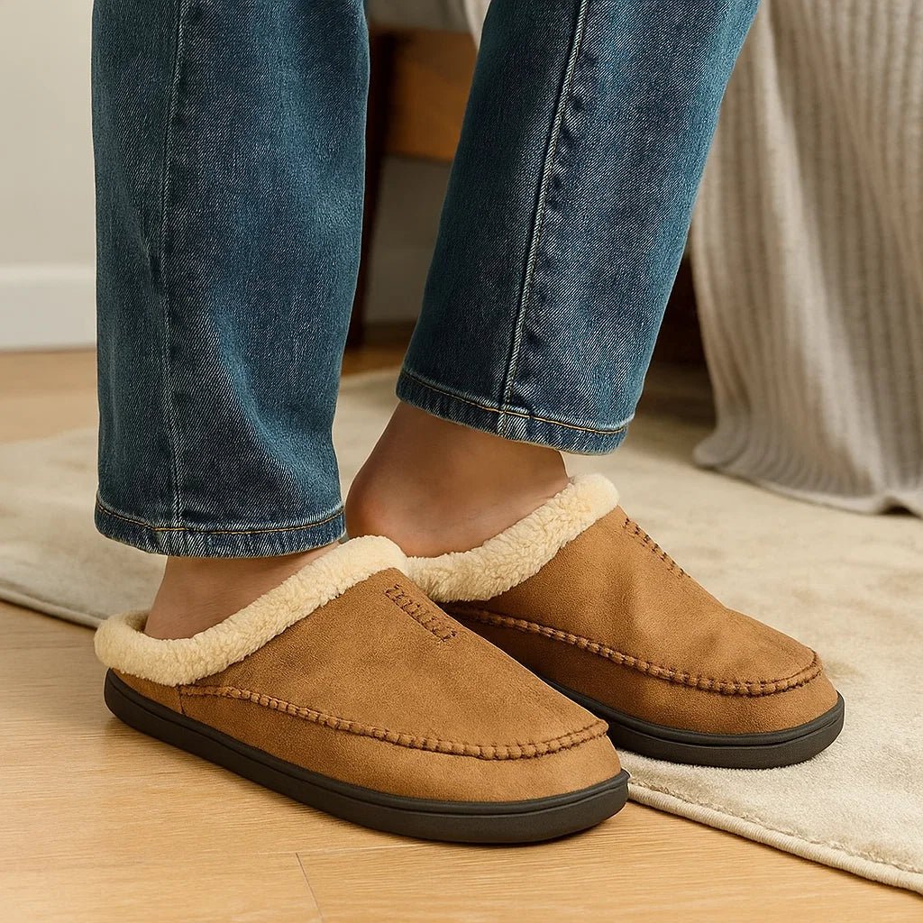 Pantuflas Hombre Suaves y Cálidas