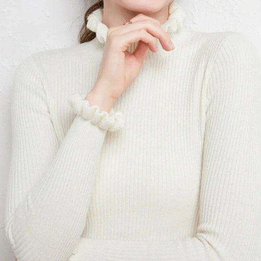Jersey Mujer Cuello Alto Cálido - Vestiria