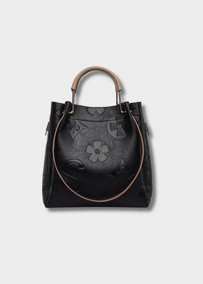 Bolso Gran Tamaño Floral Mujer Moda