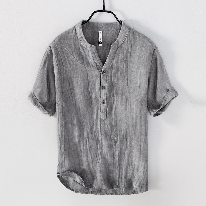 Camisa Lino Hombre Fresca y Clásica
