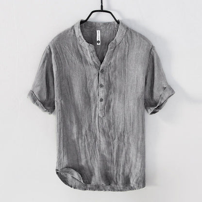 Camisa Lino Hombre Fresca y Clásica