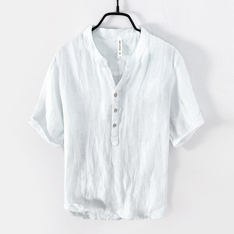 Camisa Lino Hombre Fresca y Clásica - Vestiria