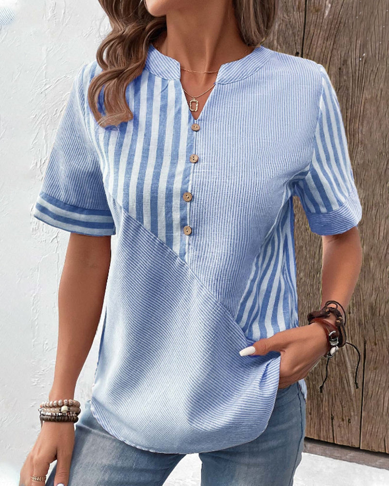 Blusa Estilosa Rayas Verano