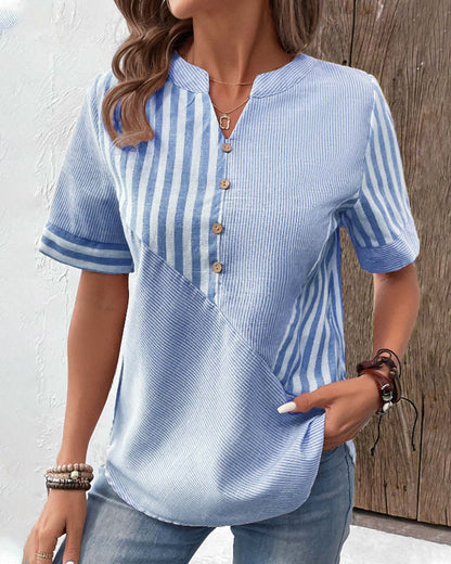 Blusa Estilosa Rayas Verano