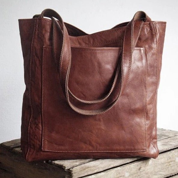 Bolso Cuero Mujer Clásico