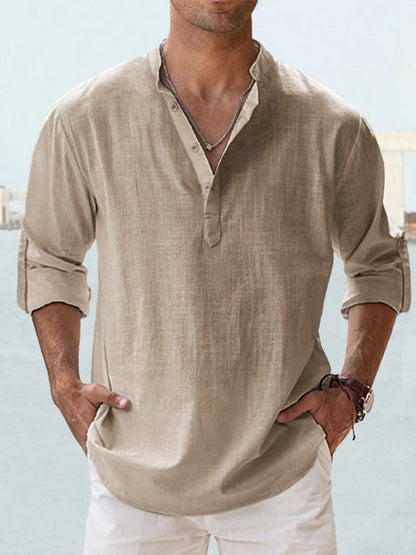 Camisa Lino Fresh y Aromática para Verano