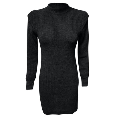 Vestido Femenino Manga Larga Elegante - Vestiria