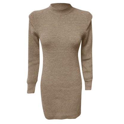 Vestido Femenino Manga Larga Elegante