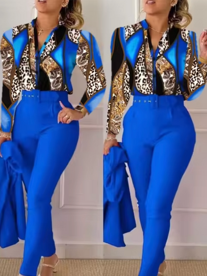 Traje de Dos Piezas Elegante y Chic