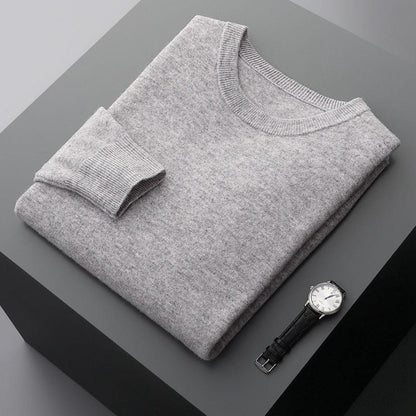 Jersey Hombre Clásico Cuello Redondo Suave