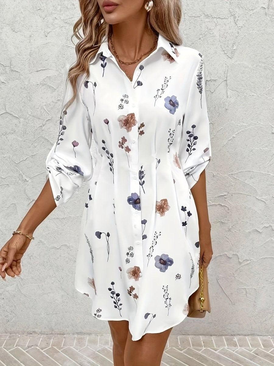 Vestido Florales Mujer Estilo Romántico Liora