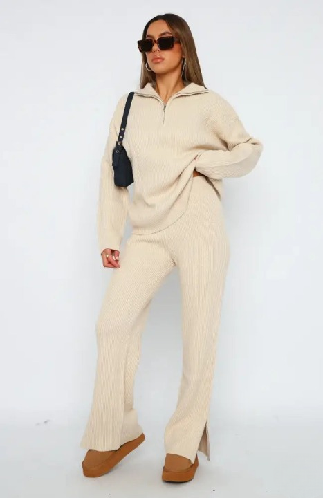 Pantalón y Top Mujer Conjunto Cómodo - Vestiria