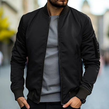 Chaquetón Cuero Hombre Clásico