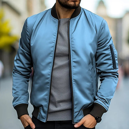 Chaquetón Cuero Hombre Clásico