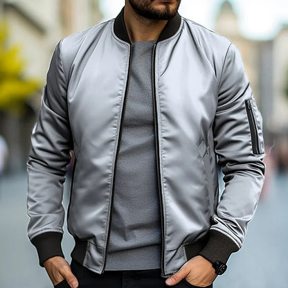 Chaquetón Cuero Hombre Clásico