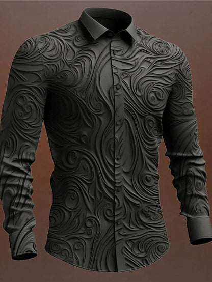 Camisa Oscuro Estilo Gótico Hombre - Vestiria
