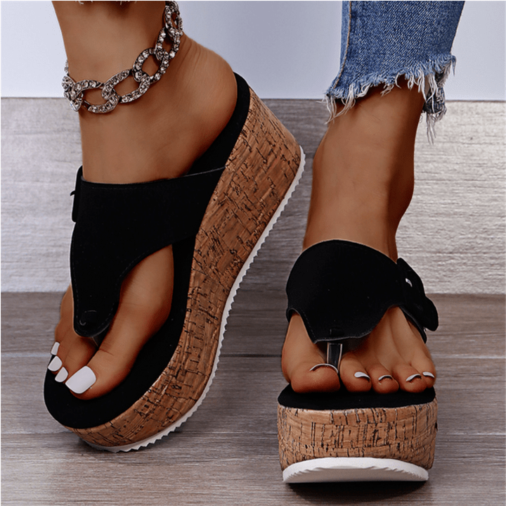 Sandalias Mujer Cuña Alta y Plataforma - Vestiria