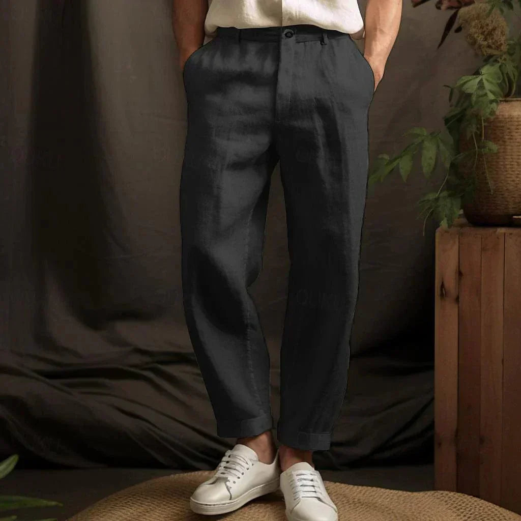 Pantalón Recto Casual y Cómodo - Vestiria