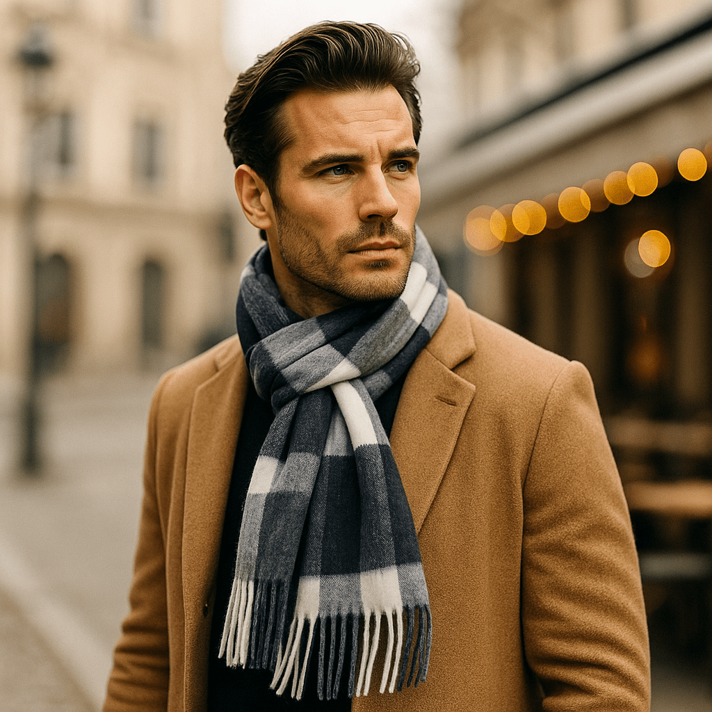 Bufanda Hombre Cálida y Elegante - Vestiria
