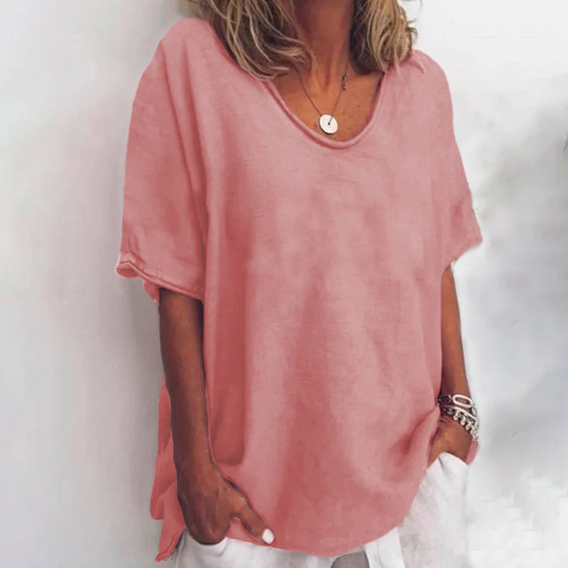 Blusa suelta y confortable