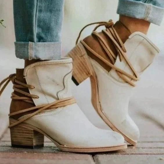 Botas Mujer Piel Auténtica Estilo Elegante - Vestiria