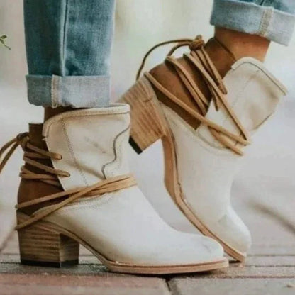 Botas Mujer Piel Auténtica Estilo Elegante - Vestiria