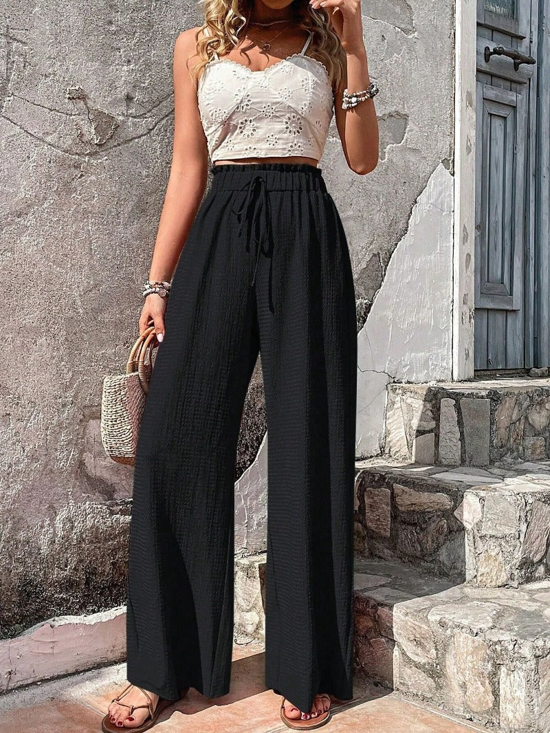 Pantalones Linos Sueltos Verano Coloridos