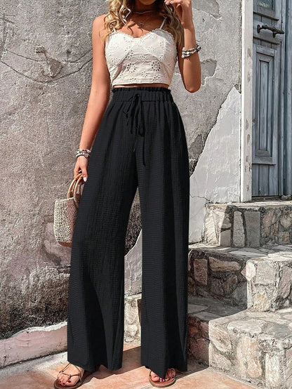 Pantalones Linos Sueltos Verano Coloridos
