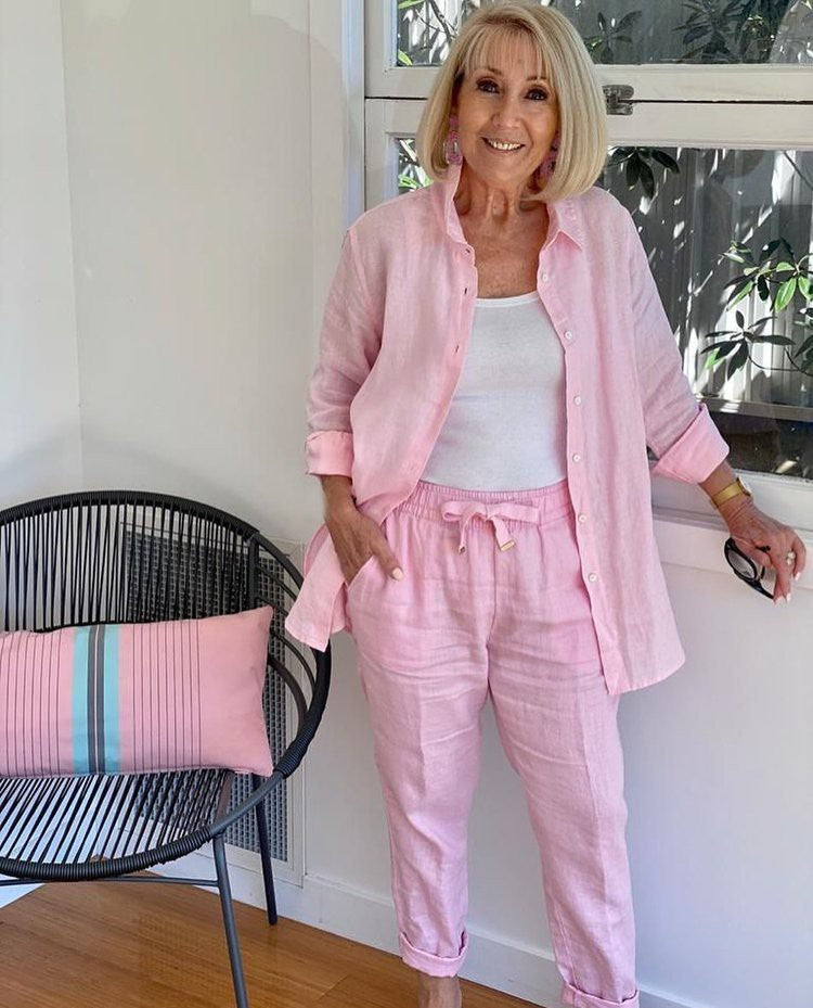 Pantalón y Camisa Conjunto Casual