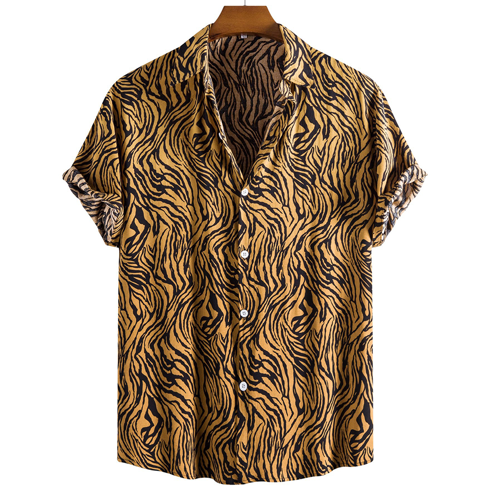 Camisa Estampada de Jungla Ligera - Vestiria