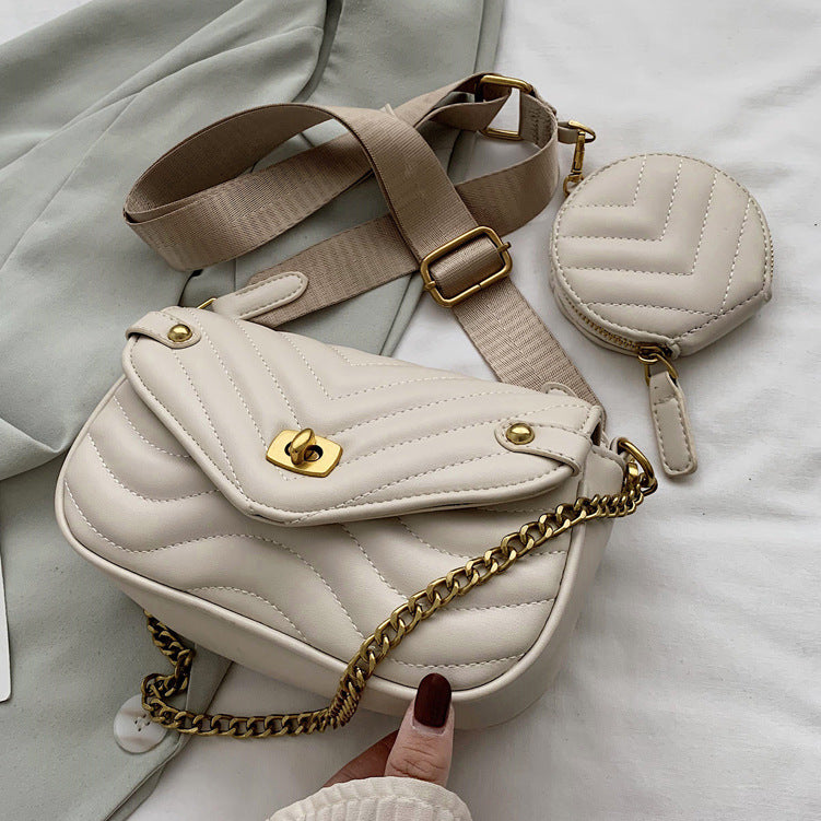Bolso Cruzado de Cadena Elegante - Vestiria