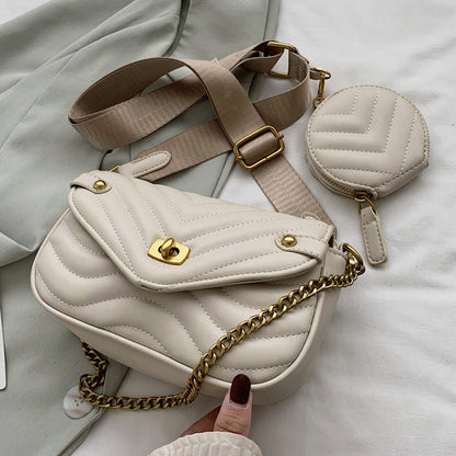 Bolso Cruzado de Cadena Elegante - Vestiria