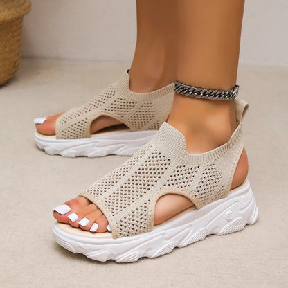 Sandalias Verano Abiertas Confortables - Vestiria