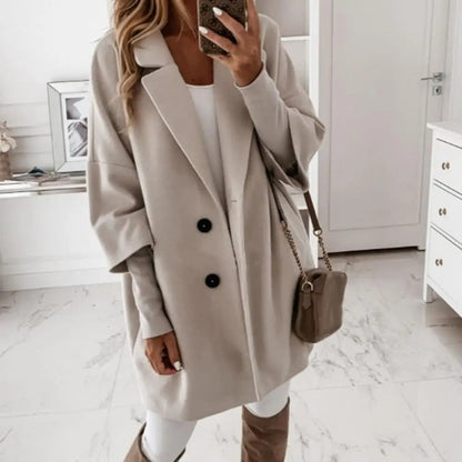 Chaquetón Mujer Estilo Clásico Manga Corta