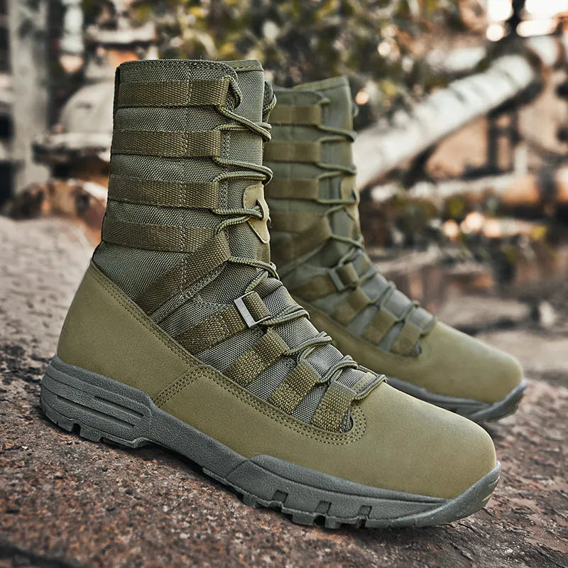Botas Cuero Bronce Resistente