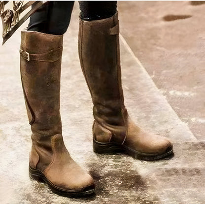 Botas Cuero Altas Diseño Único BearsFoots